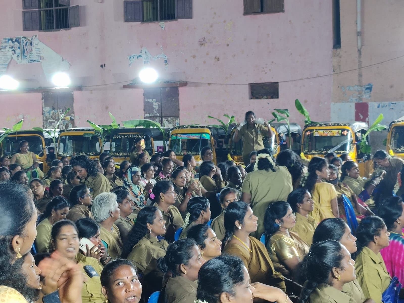 Community members at VPMS inaugural event